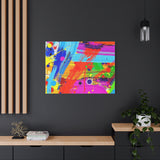 Abstract Color Splash Canvas Print — Vibrant Modern Wall Art thumbnail 79