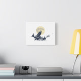 Howling Wolf Moon Matte Canvas Wall Art — Stretched 1.25" thumbnail 24