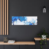 Abstract Blue Galaxy Canvas Print — Matte Stretched Wall Art thumbnail 82