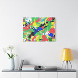 Abstract Color Splash Canvas Print — Vibrant Modern Wall Art thumbnail 66