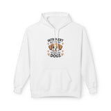 Introvert But Willing To Discuss Dogs Hoodie — Cute Dog Lover Pullover thumbnail 6