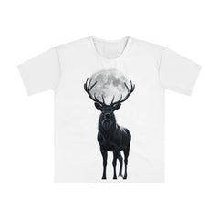 Men's T‑Shirt — Moon Stag Graphic Tee