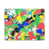 Abstract Color Splash Canvas Print — Vibrant Modern Wall Art thumbnail 4