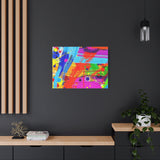 Abstract Color Splash Canvas Print — Vibrant Modern Wall Art thumbnail 67