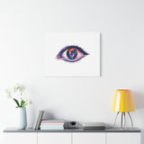 Cosmic Eye Canvas Print — Galaxy Eye Matte Stretched Wall Art thumbnail 63