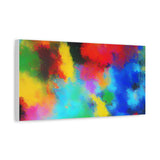 Abstract Color Burst Canvas Print — Vibrant Stretched Matte Wall Art thumbnail 41