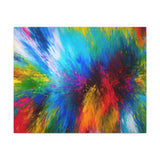 Abstract Color Explosion Matte Canvas Print thumbnail 13