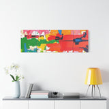 Abstract Color Splash Matte Canvas Print — Vibrant Modern Wall Art thumbnail 81