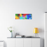 Abstract Color Burst Canvas Print — Vibrant Stretched Matte Wall Art thumbnail 69