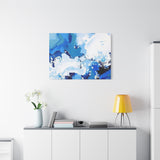 Abstract Blue Galaxy Canvas Print — Matte Stretched Wall Art thumbnail 78
