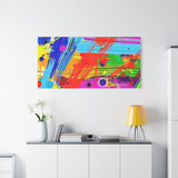 Abstract Color Splash Canvas Print — Vibrant Modern Wall Art thumbnail 96