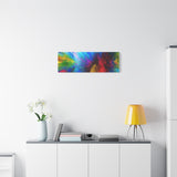 Abstract Color Explosion Matte Canvas Print thumbnail 69