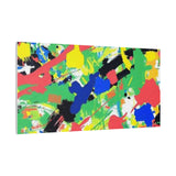 Abstract Color Splash Canvas Print — Vibrant Modern Wall Art thumbnail 95