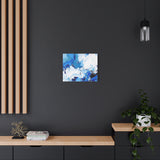 Abstract Blue Galaxy Canvas Print — Matte Stretched Wall Art thumbnail 46