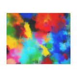 Abstract Color Burst Canvas Print — Vibrant Stretched Matte Wall Art thumbnail 13