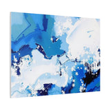 Abstract Blue Galaxy Canvas Print — Matte Stretched Wall Art thumbnail 89