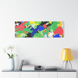 Abstract Color Splash Canvas Print — Vibrant Modern Wall Art thumbnail 81