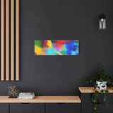 Abstract Color Burst Canvas Print — Vibrant Stretched Matte Wall Art thumbnail 70