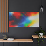 Abstract Color Burst Canvas Print — Vibrant Stretched Matte Wall Art thumbnail 97