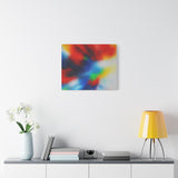 Abstract Color Burst Canvas Print — Vibrant Stretched Matte Wall Art thumbnail 57