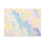 Pastel Abstract Brushstroke Canvas Wall Art thumbnail 18