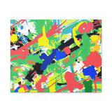 Abstract Color Splash Canvas Print — Vibrant Modern Wall Art thumbnail 7