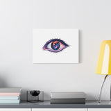 Cosmic Eye Canvas Print — Galaxy Eye Matte Stretched Wall Art thumbnail 39