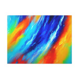 Abstract Rainbow Wave Matte Canvas Print — Vibrant Stretched Wall Art thumbnail 18
