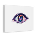 Cosmic Eye Canvas Print — Galaxy Eye Matte Stretched Wall Art thumbnail 32