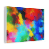 Abstract Color Burst Canvas Print — Vibrant Stretched Matte Wall Art thumbnail 29