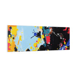 Abstract Color Splash Matte Canvas Print — Modern Stretched Wall Art thumbnail 92
