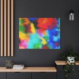Abstract Color Burst Canvas Print — Vibrant Stretched Matte Wall Art thumbnail 91