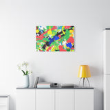 Abstract Color Splash Canvas Print — Vibrant Modern Wall Art thumbnail 72