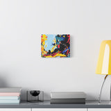 Abstract Color Splash Matte Canvas Print — Modern Stretched Wall Art thumbnail 30