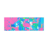 Neon Splash Abstract Canvas Print – Bright Pink & Aqua Modern Wall Art thumbnail 19