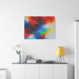 Abstract Color Burst Canvas Print — Vibrant Stretched Matte Wall Art thumbnail 78
