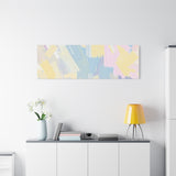 Pastel Abstract Brushstroke Canvas Wall Art thumbnail 93