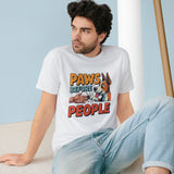 Paws Before People T-Shirt — Funny Dog Lover Tee thumbnail 1