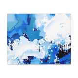 Abstract Blue Galaxy Canvas Print — Matte Stretched Wall Art thumbnail 7