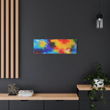 Abstract Color Splash Matte Canvas Print — Vibrant Stretched Wall Art thumbnail 70