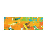 Abstract Orange & Green Canvas Art — Vibrant Modern Wall Decor thumbnail 19