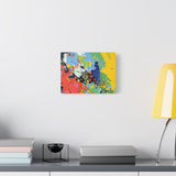 Abstract Color Splash Matte Canvas — Stretched Wall Art thumbnail 33
