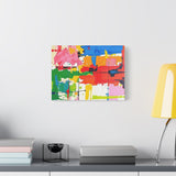 Abstract Color Splash Matte Canvas Print — Vibrant Modern Wall Art thumbnail 39