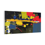 Abstract Color Splash Matte Canvas Print — Modern Stretched Wall Art thumbnail 59