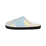 Pastel Brushstroke Men's Indoor Slippers — Soft Cozy Home Shoes thumbnail 4