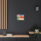 Abstract Color Splash Matte Canvas Print — Vibrant Modern Wall Art thumbnail 40