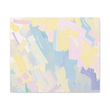 Pastel Abstract Brushstroke Canvas Wall Art thumbnail 11