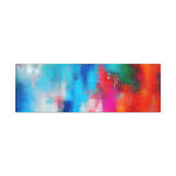 Vibrant Abstract Color Splash Matte Canvas Print thumbnail 19