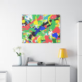 Abstract Color Splash Canvas Print — Vibrant Modern Wall Art thumbnail 90