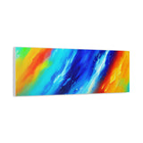 Abstract Rainbow Wave Matte Canvas Print — Vibrant Stretched Wall Art thumbnail 68